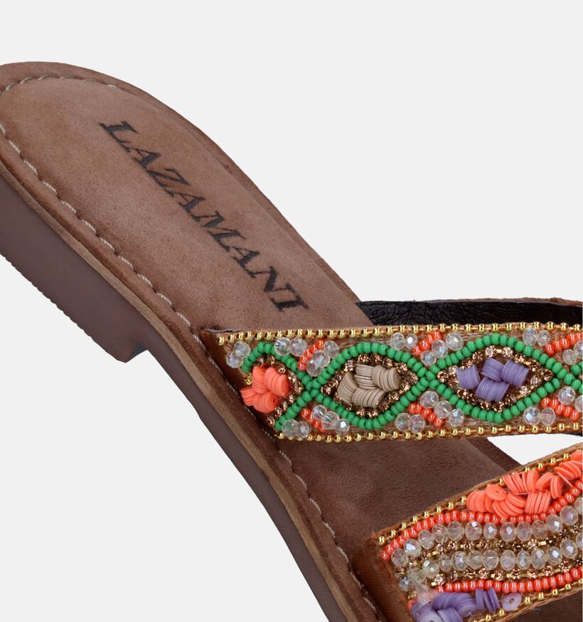 Lazamani Paarse Slippers voor dames (338372)