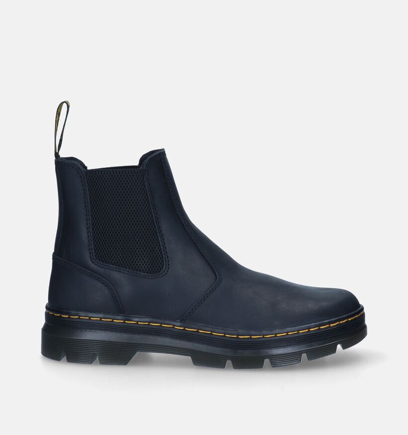 Dr. Martens Embury Leather Zwarte Chelsea boots voor heren (343740) - geschikt voor steunzolen