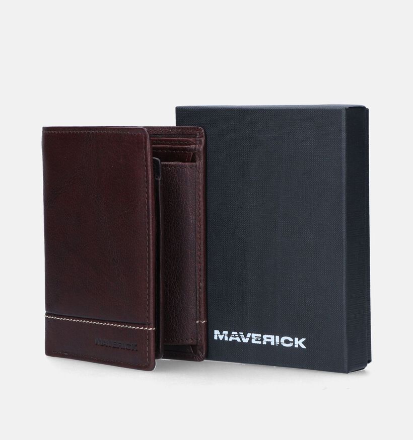 Maverick Portefeuille en Marron pour hommes (349907)