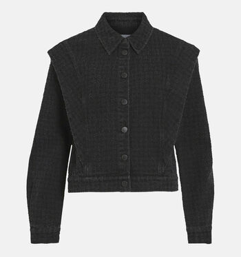 Manteau court noir