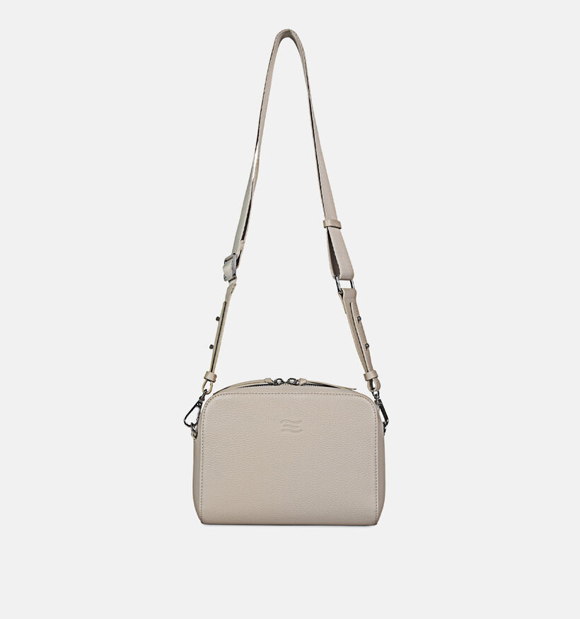 Crinkles Ecru Crossbody Tas voor dames (342313)