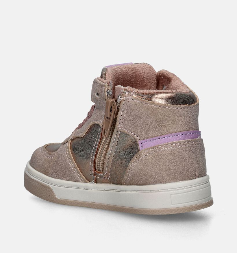 SJ Baskets pour bébé en Beige foncé pour filles (346938) - pour semelles orthopédiques