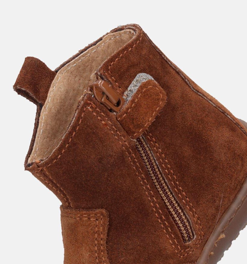 Bopy Jof Bottes pour bébé en Cognac pour filles, garçons (348047)