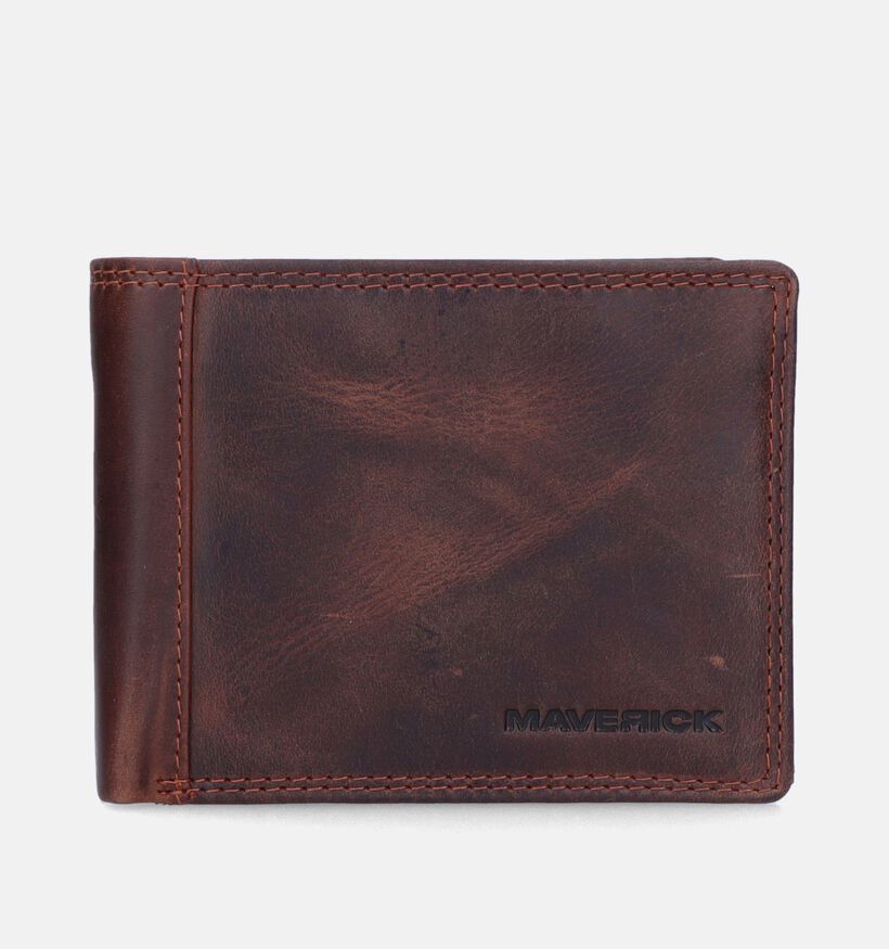 Maverick Bruine Portefeuille voor heren, dames (349891)