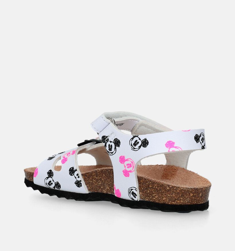 Geox Adriel Micky Mouse Sandales en Blanc pour filles (339637)