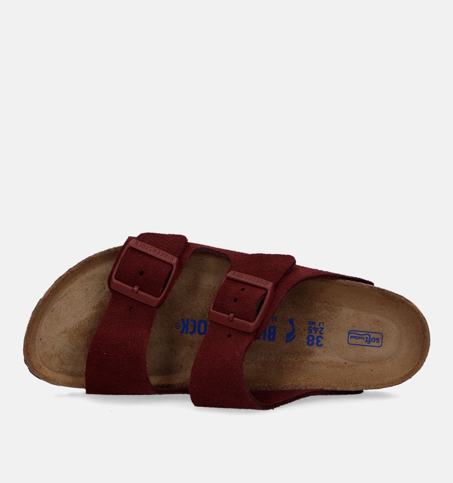 Bruine cheap birkenstocks dames