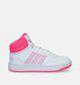 adidas Hoops 3.0 MID K Baskets en Blanc pour filles (343286)