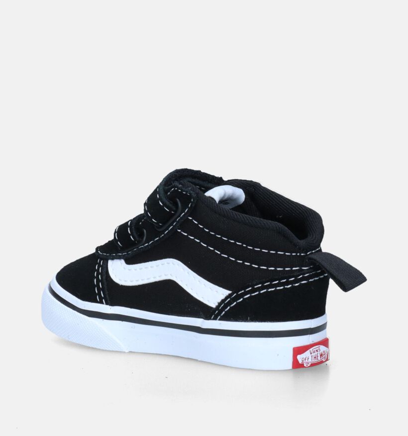 Vans Ward Mid V TD Zwarte Sneakers voor jongens, meisjes (344018)