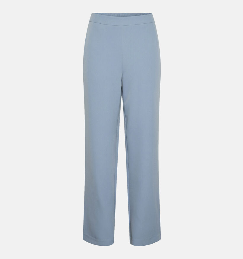 Pieces Bozzy Pantalon large en Bleu L30 pour femmes (345003)