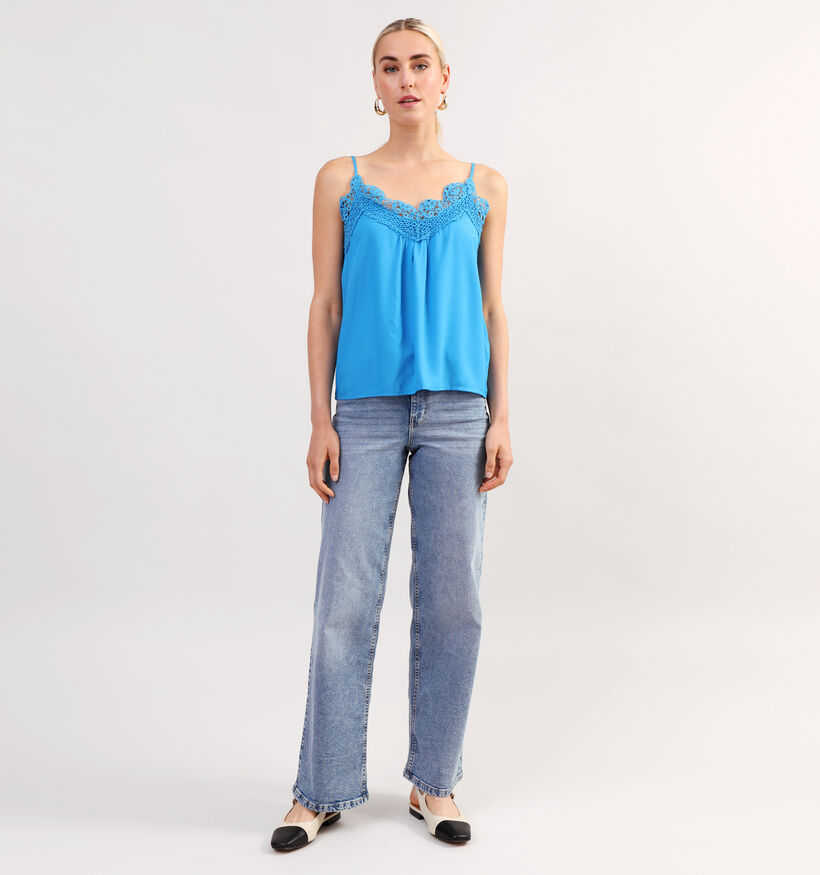 Vero Moda Kifina Débardeur en Bleu pour femmes (341808)