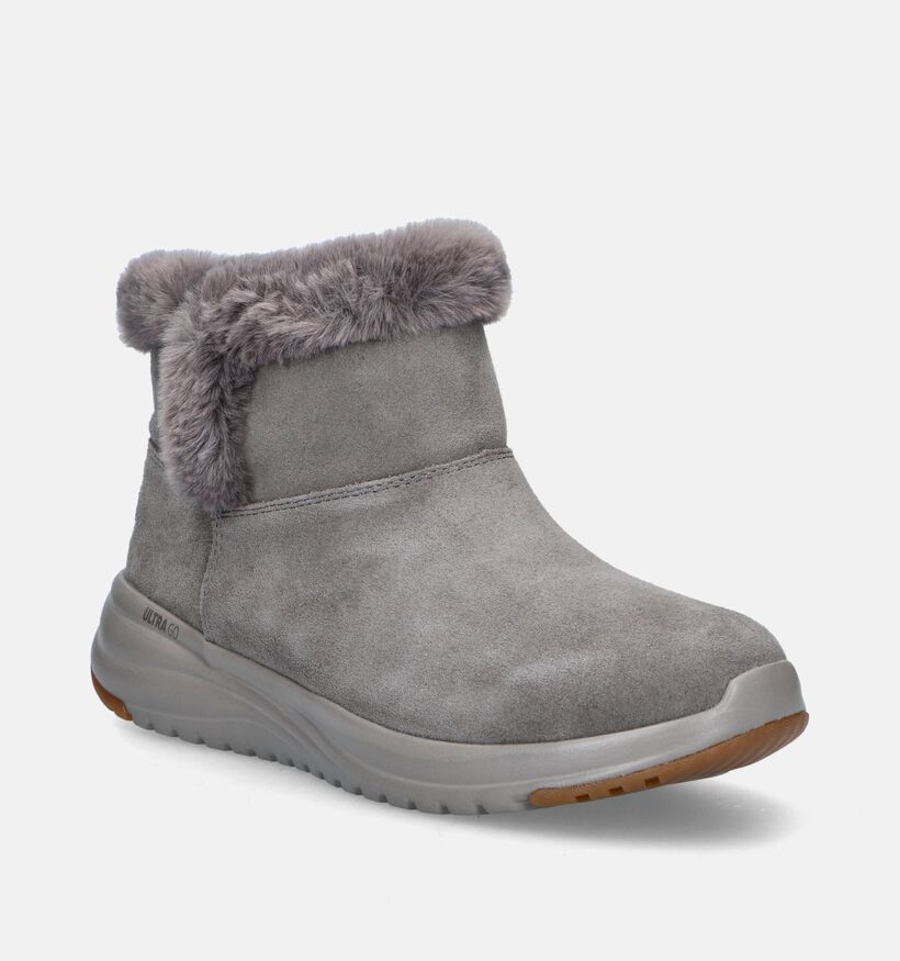 Skechers On-The-Go Stellar Cozy Step Boots en Taupe pour femmes (345180)