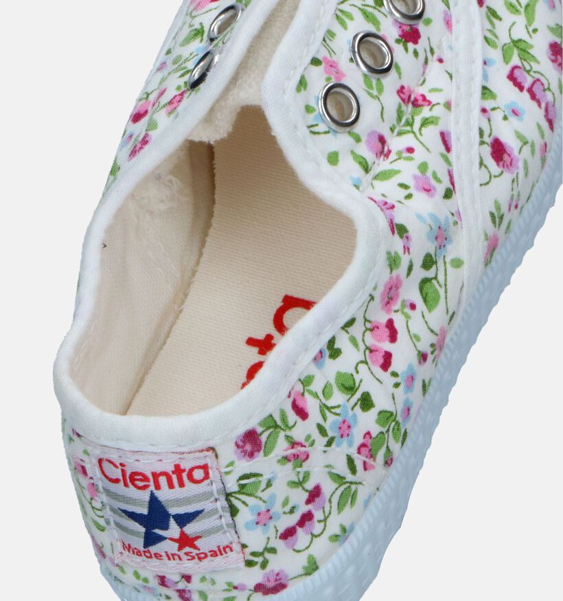 Cienta Witte Slip-on sneakers voor meisjes (348702) - geschikt voor steunzolen