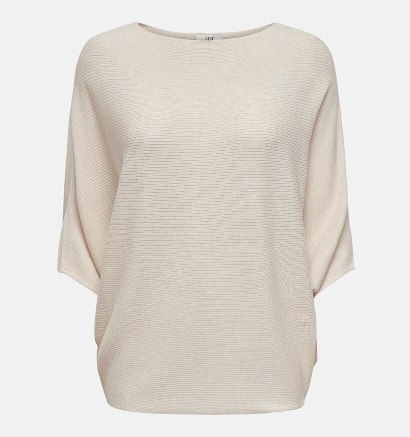 JDY New Behave Pull Batsleeve en Beige pour femmes (344169)