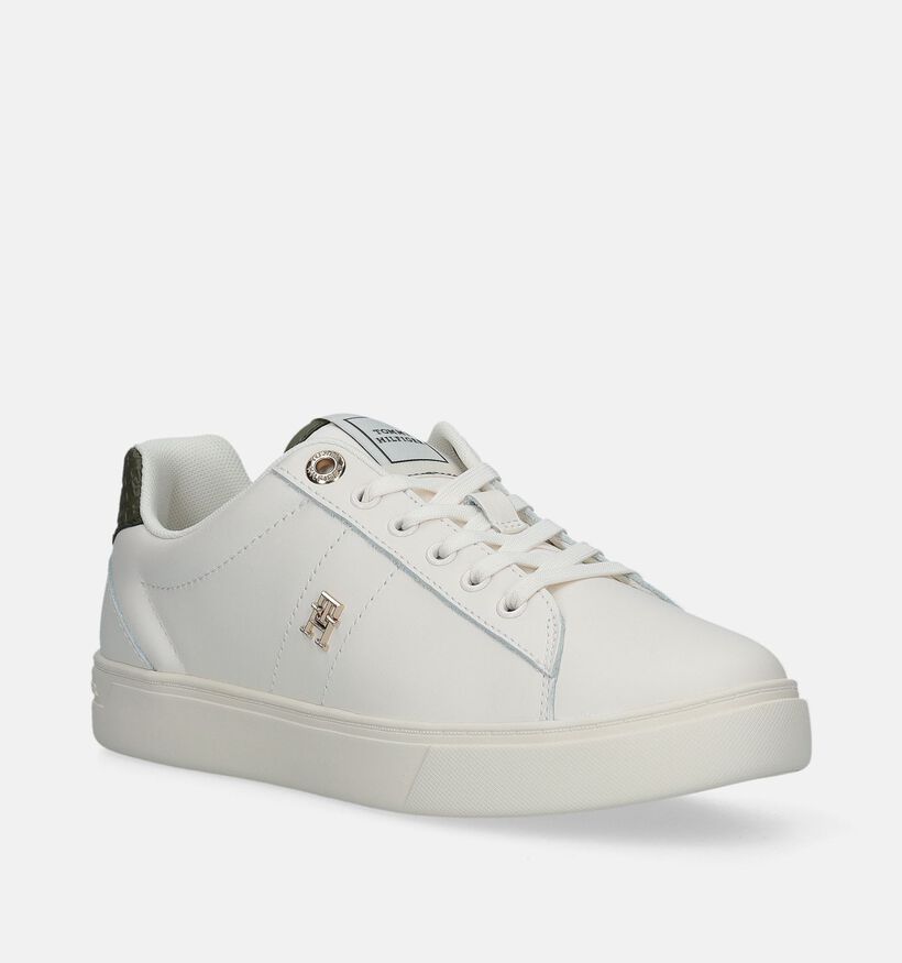 Tommy Hilfiger Elevated Essent Monogram Witte Sneakers voor dames (342704)