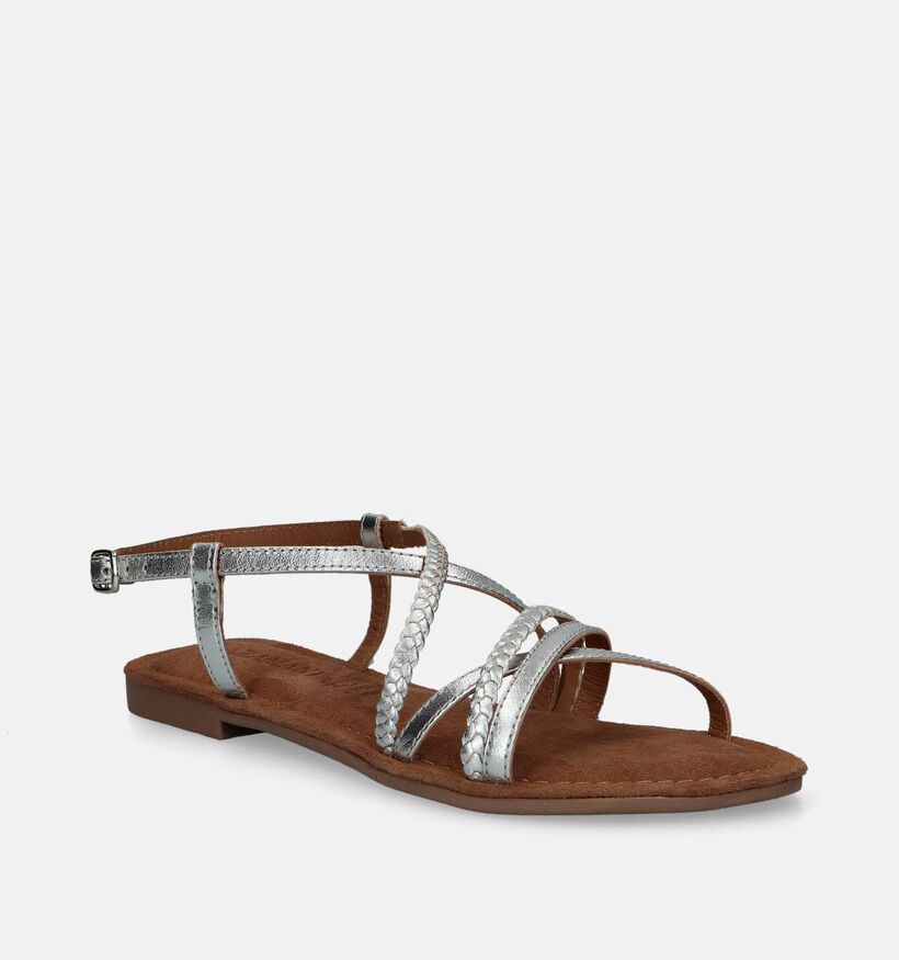 Lazamani Zilveren Sandalen voor dames (338380)