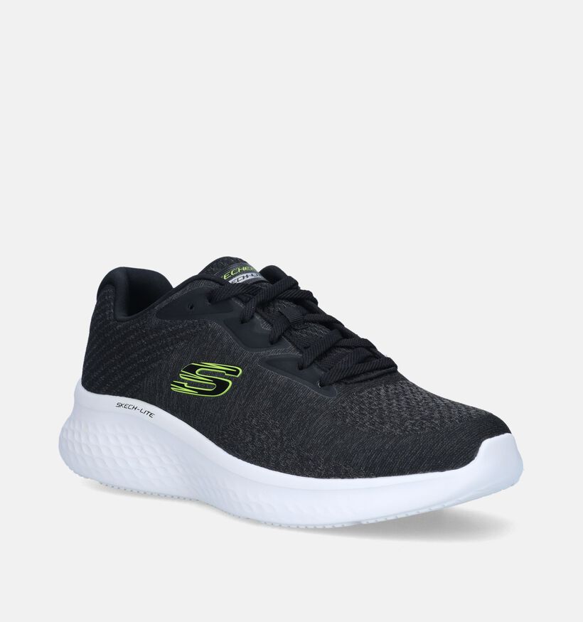 Skechers Lite Pro Faregrove Baskets en noir pour hommes (343950)