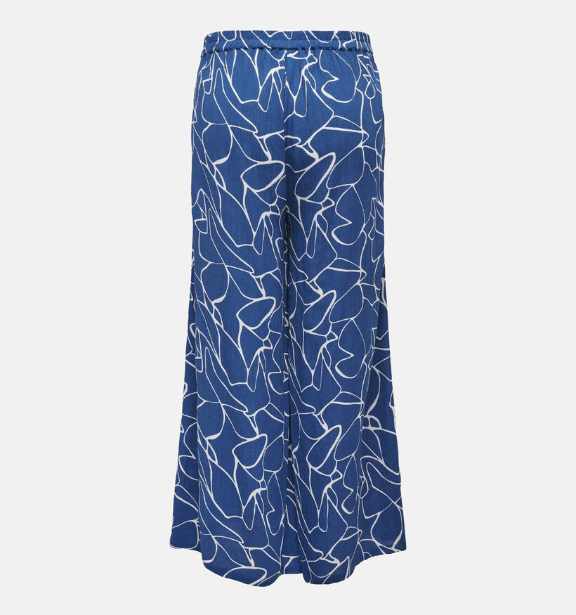 ONLY Carmakoma Elicia Pantalon large en Bleu pour femmes (348042)