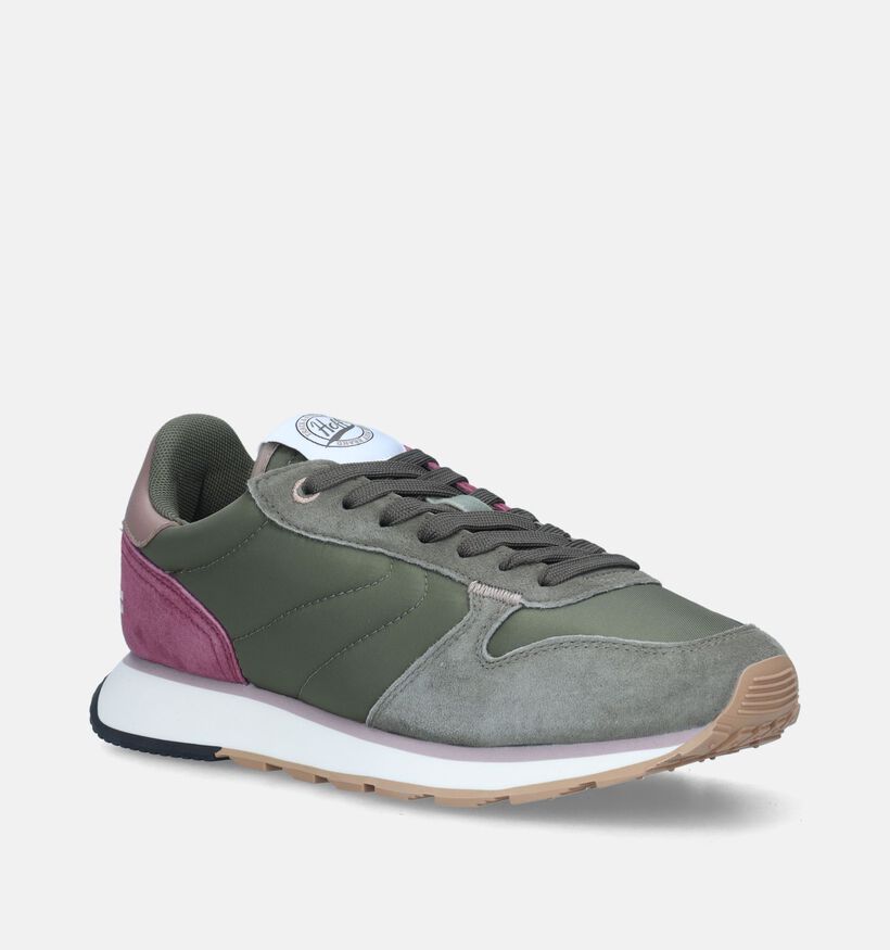 HOFF Track & Field Velia Kaki Sneakers voor dames (343710) - geschikt voor steunzolen