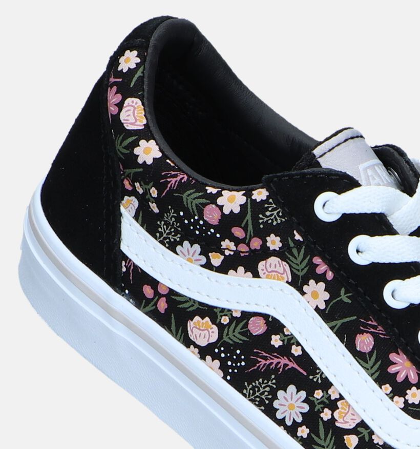 Vans Ward Zwarte Sneakers voor meisjes (343930)