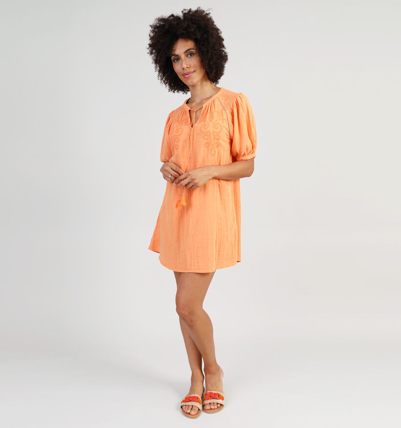 Vero Moda Kisy Oranje Boho jurk voor dames (341819)