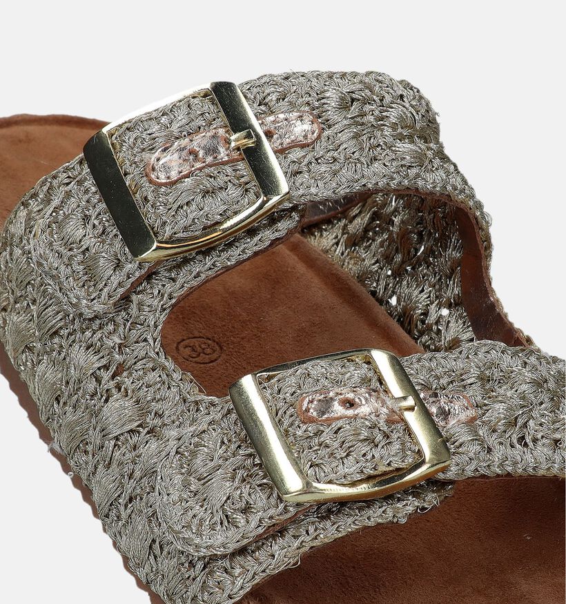 Tango Fenny Gouden Slippers voor dames (343633)