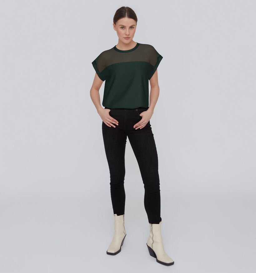 Vila Ellette Groene T-shirt voor dames (344282)