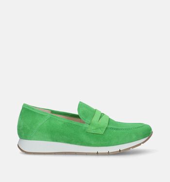 Chaussures à enfiler vert