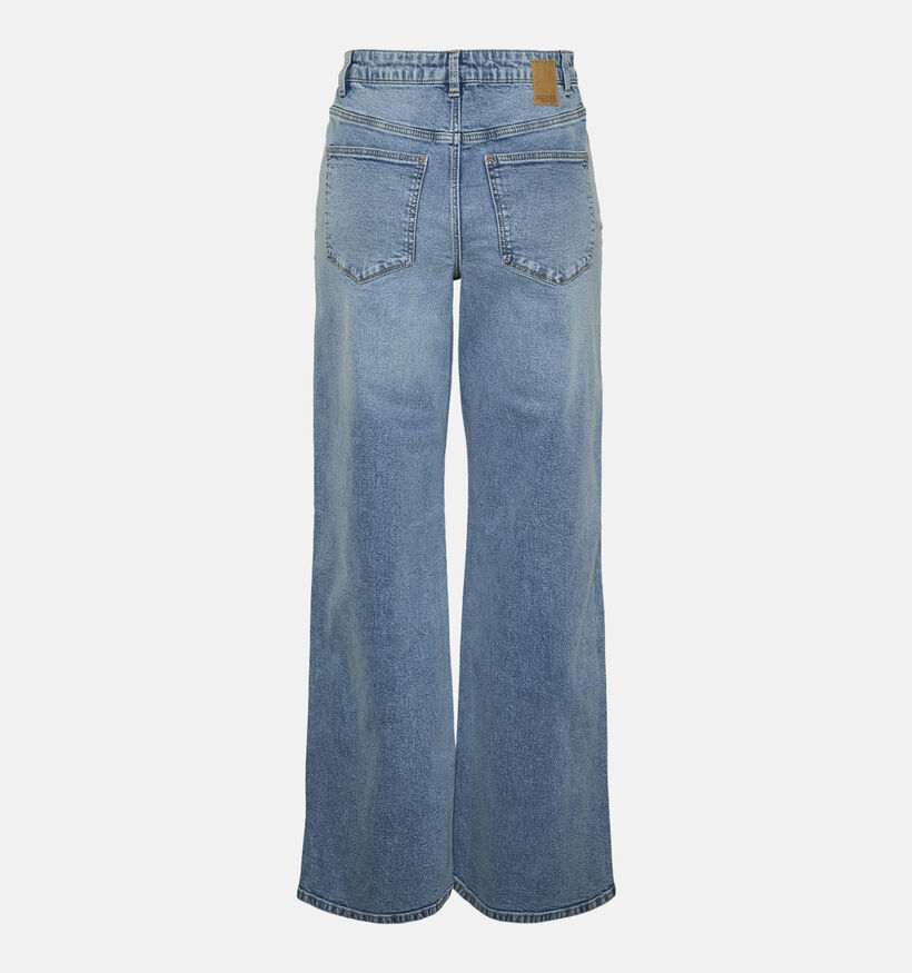 Pieces Jessie Blauwe Wide leg Jeans voor dames (346570)