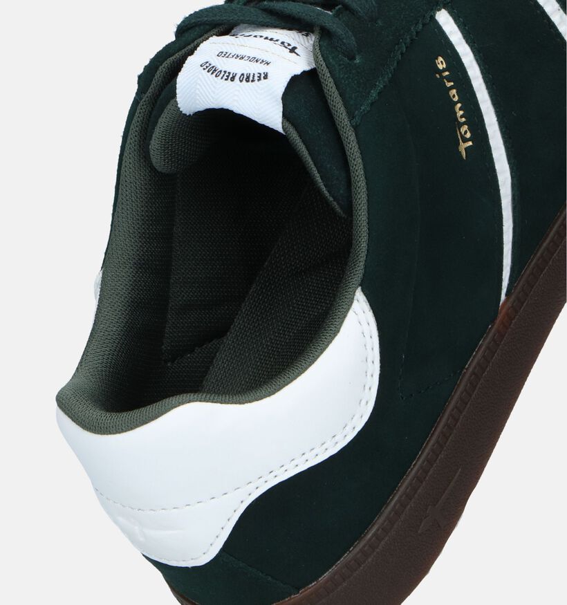 Tamaris Baskets casual en Vert foncé pour femmes (344629) - pour semelles orthopédiques