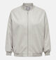 ONLY Carmakoma Nancy Taupe Bomber jas voor dames (346459)