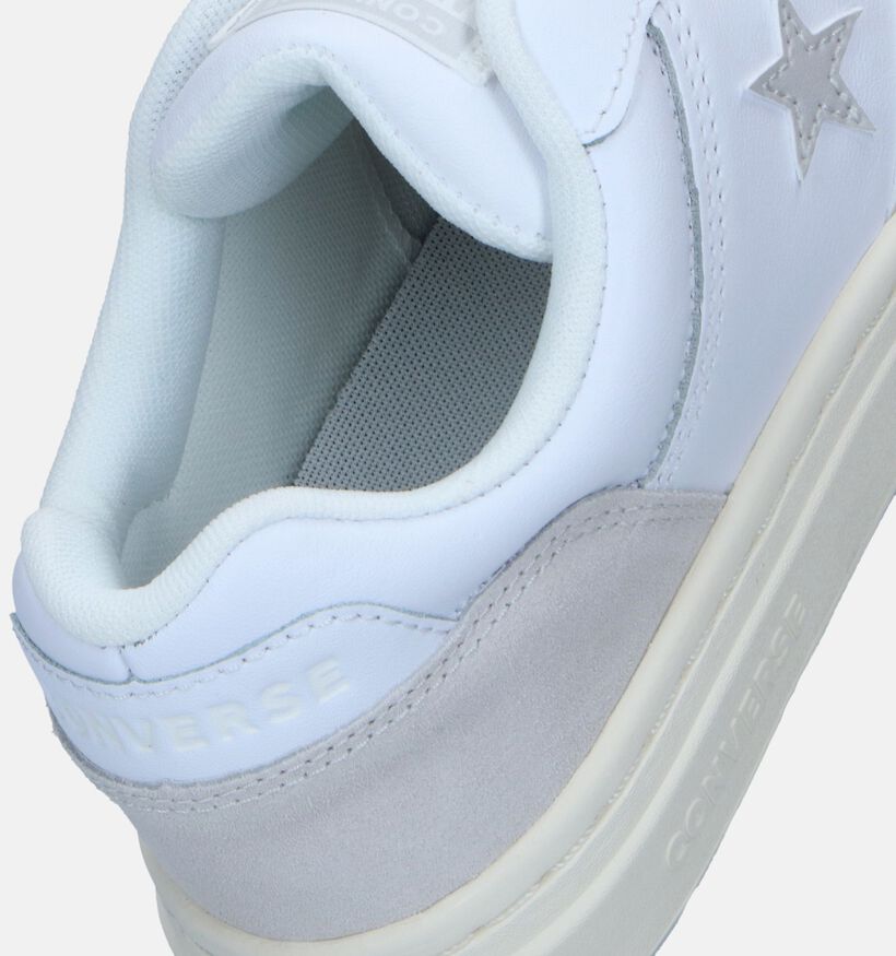 Converse Pro Blaze Classic Baskets en Blanc pour hommes (341714) - pour semelles orthopédiques