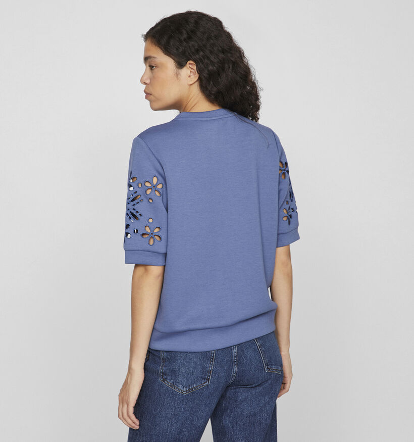 Vila Sif Sweatshirt en Bleu pour femmes (348732)