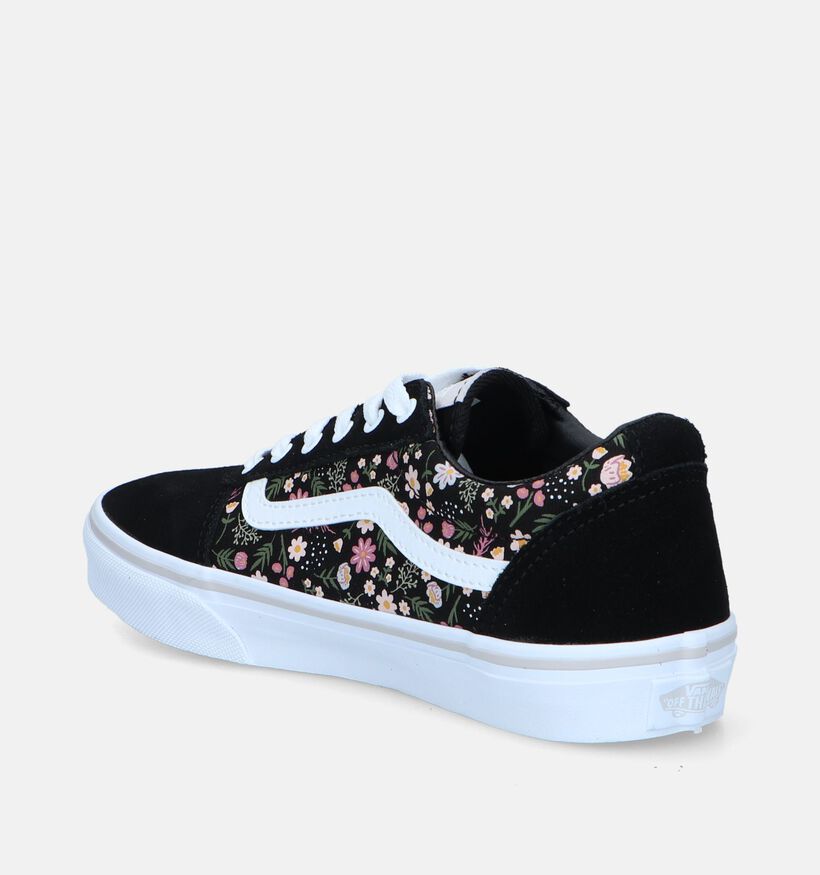 Vans Ward Zwarte Sneakers voor meisjes (343930)