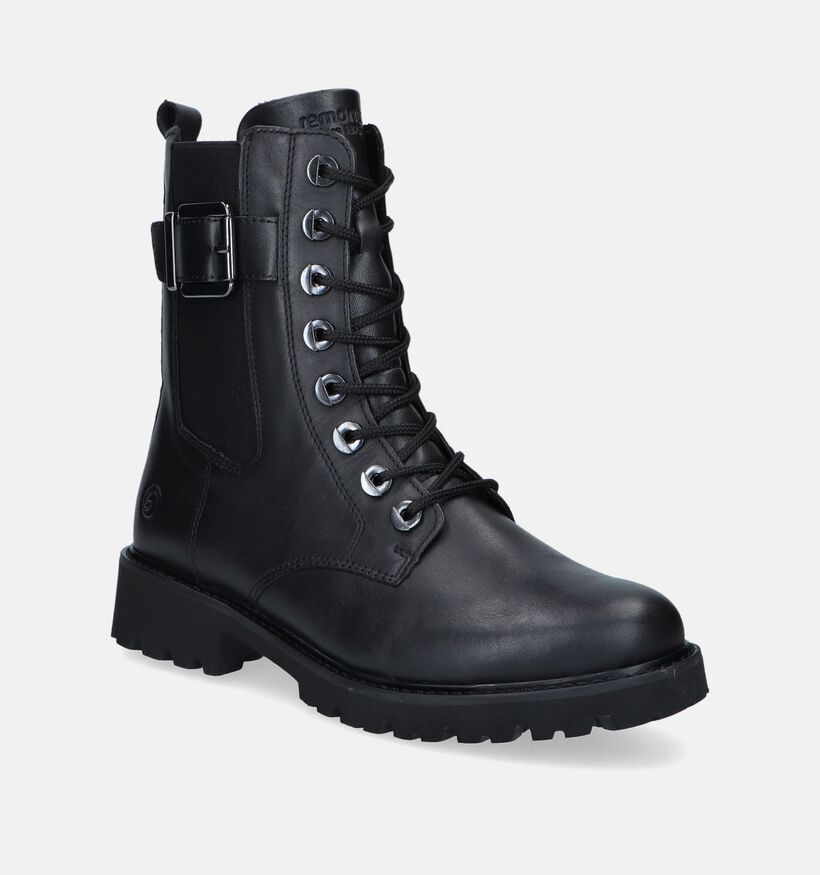 Remonte Zwarte Boots voor dames (347259) - geschikt voor steunzolen