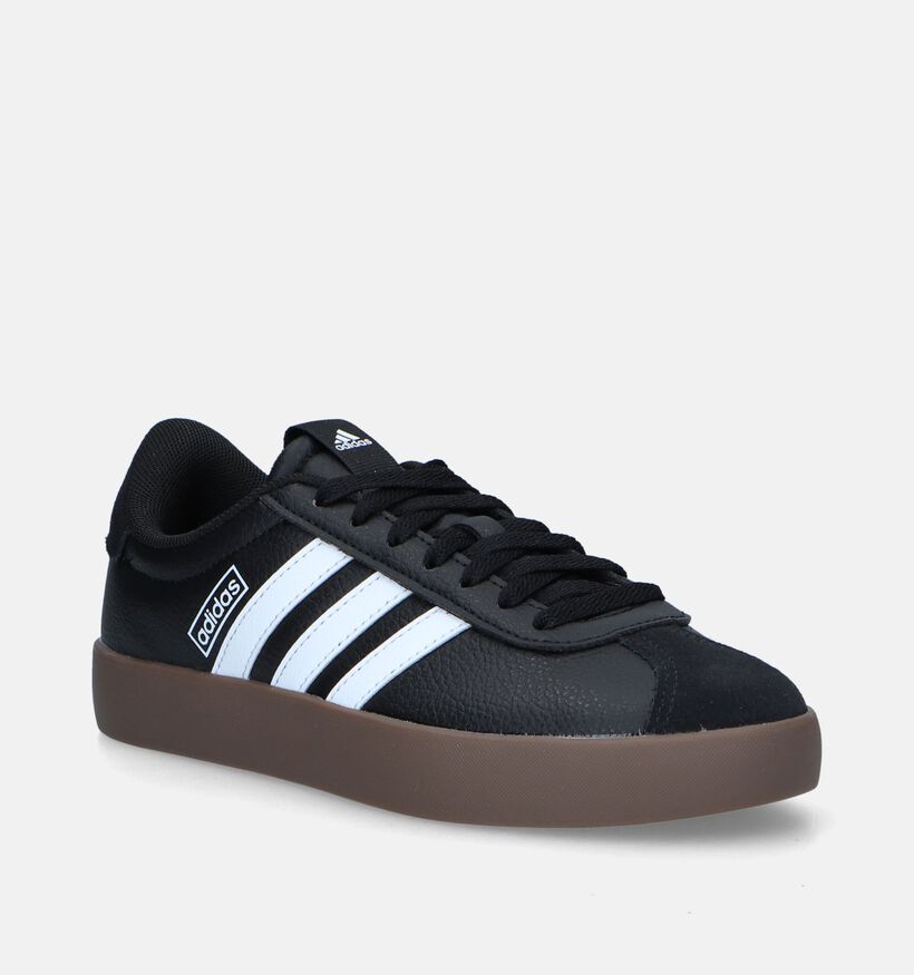 adidas VL Court 3.0 Zwarte Sneakers voor dames (334656)