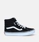 Vans Filmore Hi Baskets en Noir pour filles, garçons (343920)