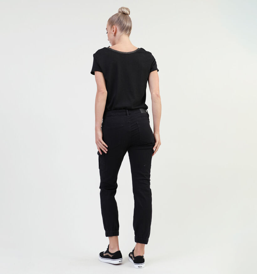 Vero Moda Ivy Zwarte Cargobroek L30 voor dames (338147)