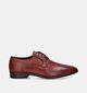 Berkelmans Chaussures à lacets en Cognac pour hommes (352747) - pour semelles orthopédiques