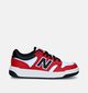 New Balance PSB480 Baskets en Rouge pour filles, garçons (343126)