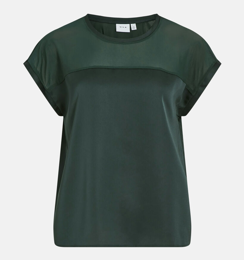 Vila Ellette Groene T-shirt voor dames (344282)