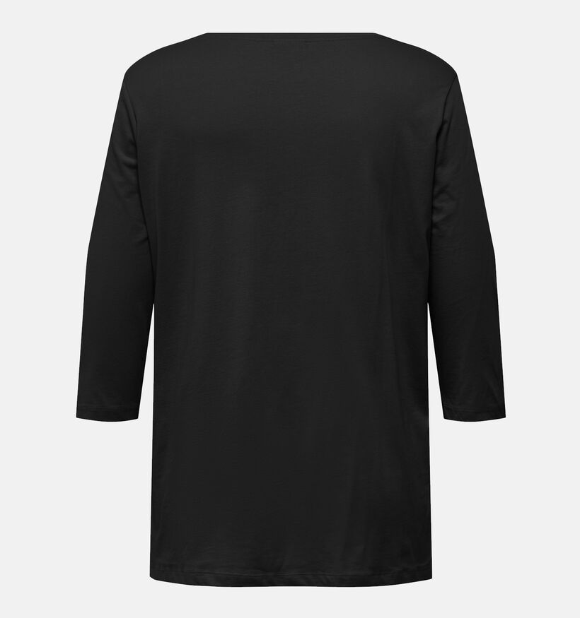 ONLY Carmakoma Bonnie Zwarte Longsleeve voor dames (344210)