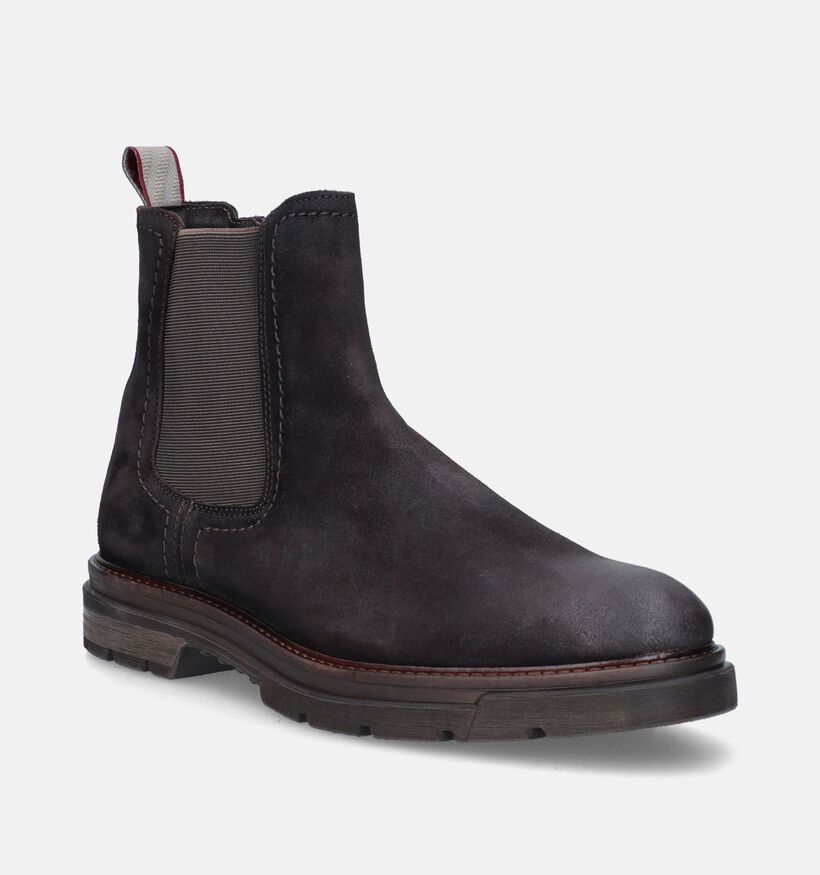 Berkelmans Hita Bruine Chelsea boots voor heren (347813) - geschikt voor steunzolen