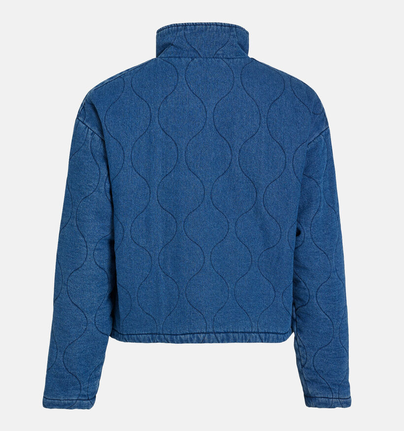 Vila Ambella Manteau matelassé en Bleu pour femmes (346115)