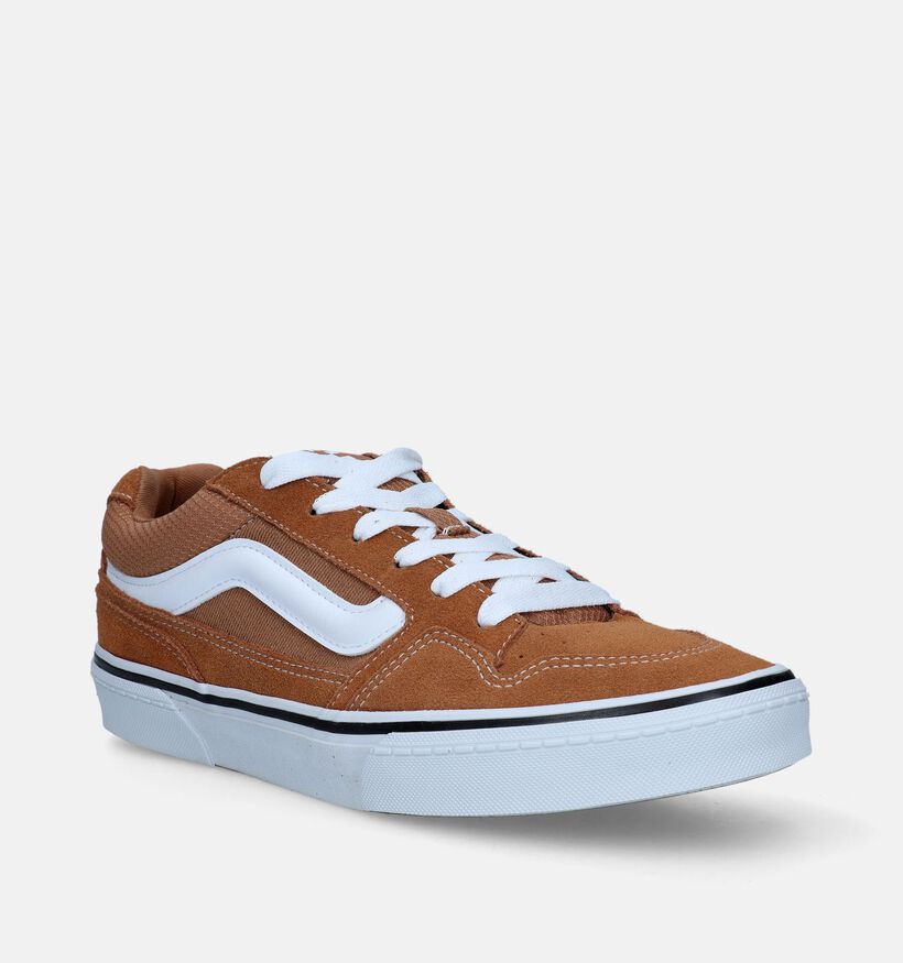 Vans Caldrone Suede Bruine Skate sneakers voor heren (343779)