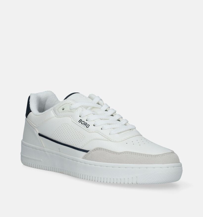 Björn Borg Chaussures à lacets en Blanc pour hommes (349587) - pour semelles orthopédiques