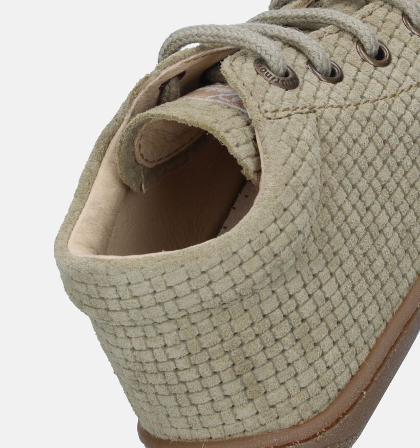 Naturino Cocoon Beige Babyschoenen voor meisjes, jongens (347621) - geschikt voor steunzolen