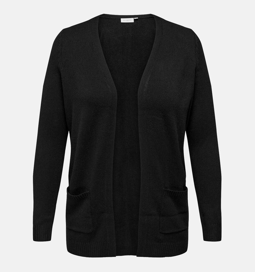 ONLY Carmakoma Esly Zwarte Cardigan voor dames (344205)