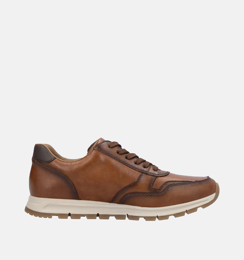 Rieker Cognac Veterschoenen voor heren (344372) - geschikt voor steunzolen