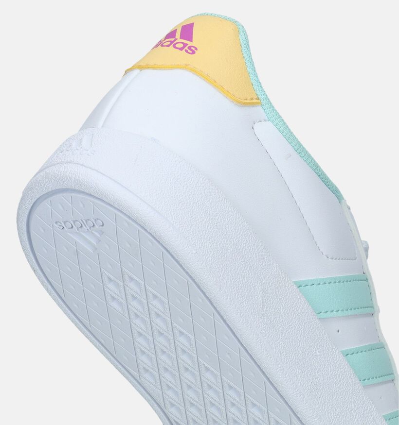 adidas Breaknet 2.0 K Witte Sneakers voor meisjes (343282)