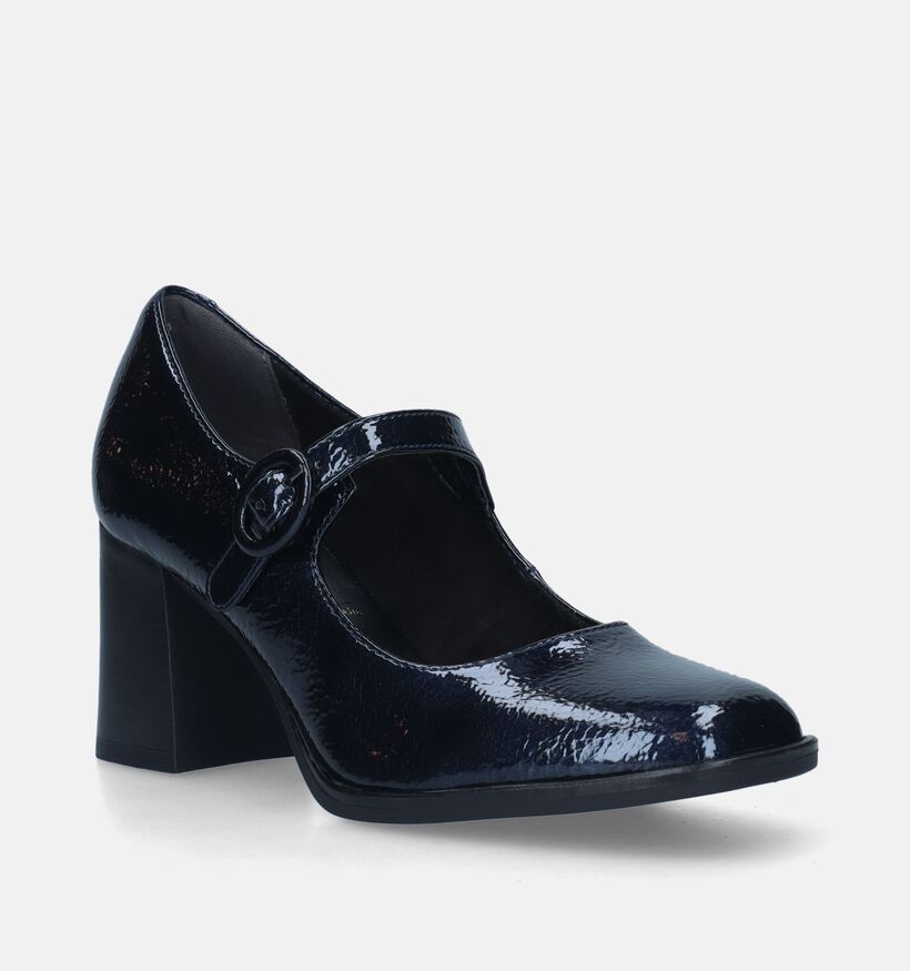 Tamaris Blauwe Pumps met riempje voor dames (344701)